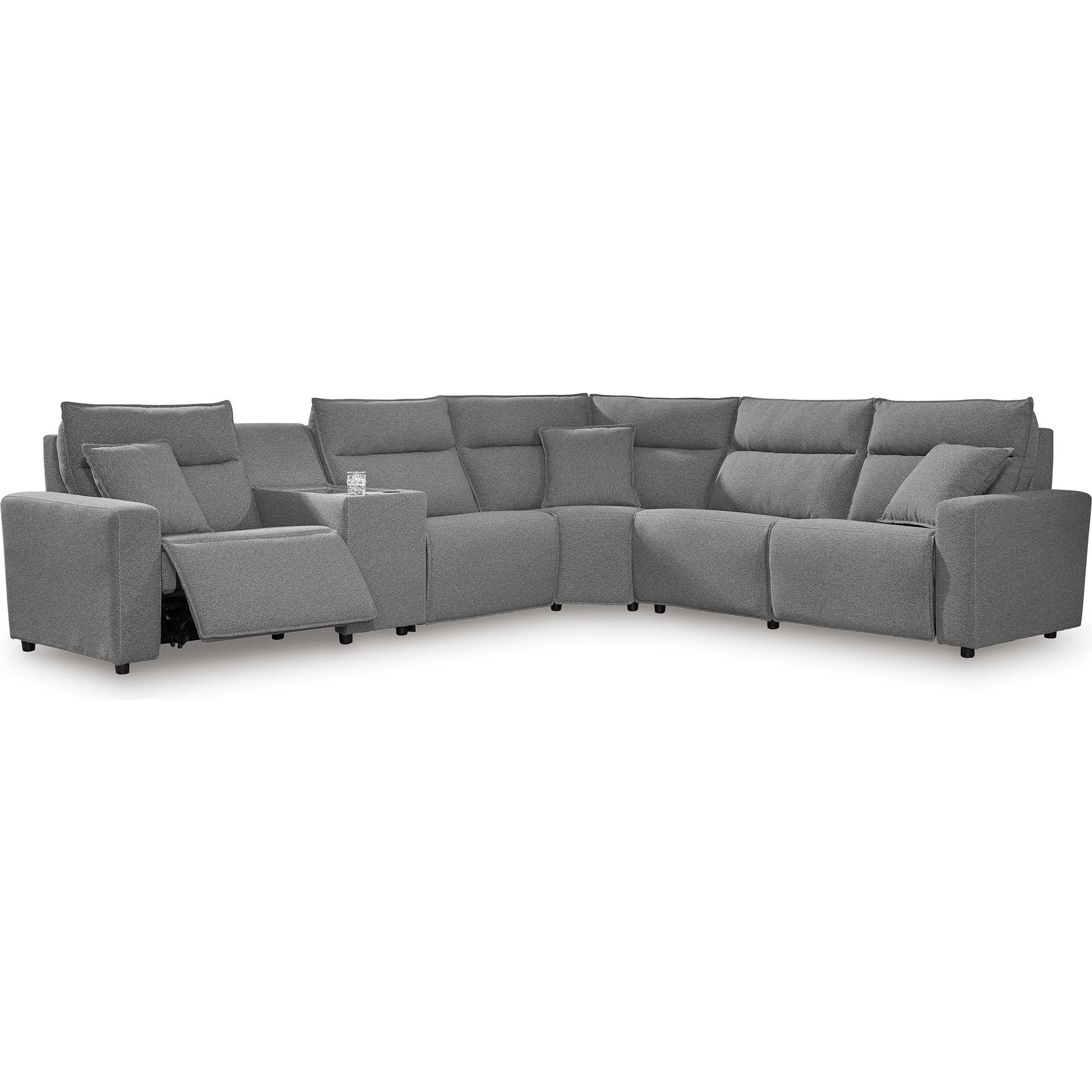 Signature Design by Ashley ModMax II Power Reclining Fabric 6 pc Sectional 6590658C/6590657C/6590646C/6590677C/6590646C/6590662C IMAGE 1