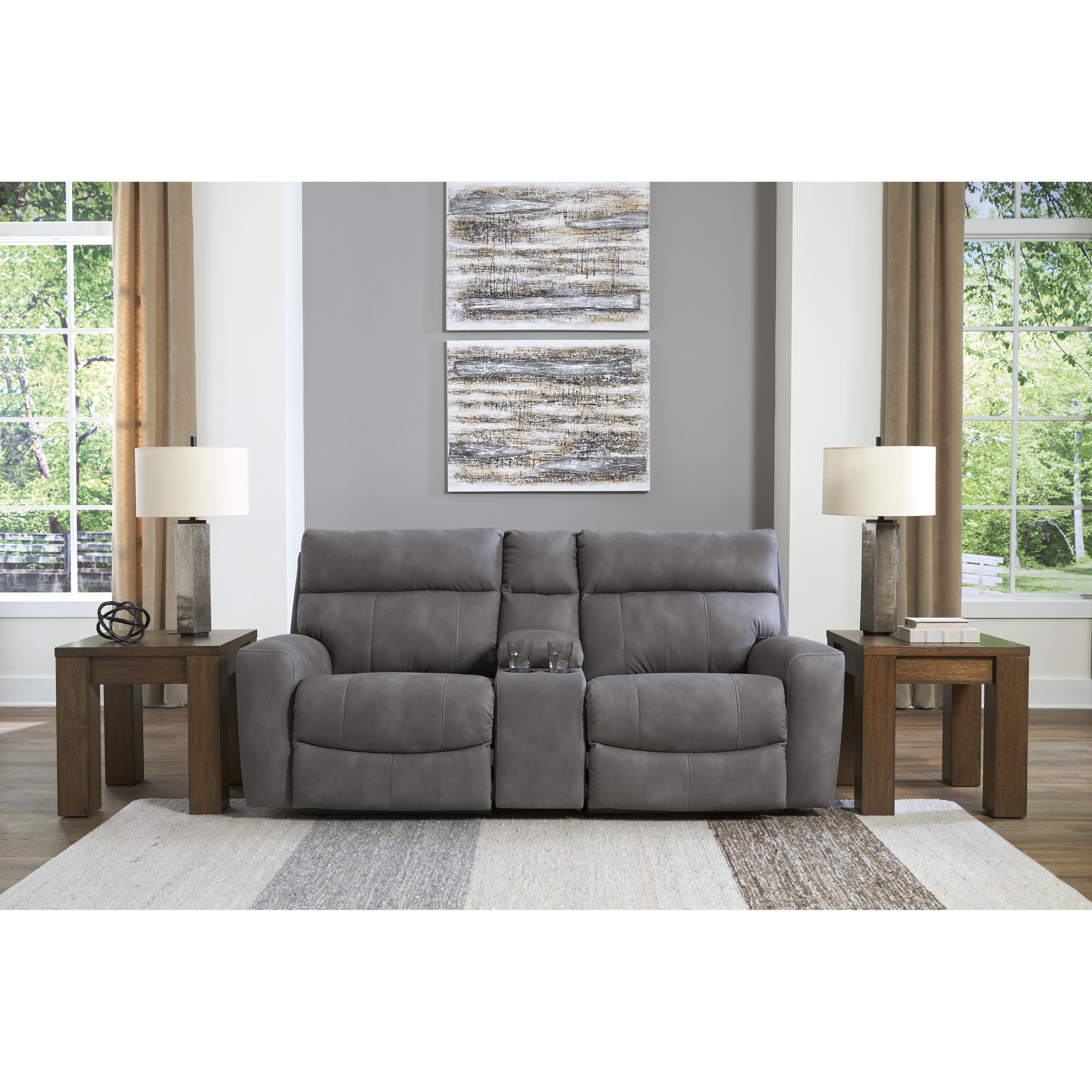 Signature Design by Ashley Next-Gen DuraPella Power Reclining Leather Look 3 pc Sectional 6100358C/6100357C/6100362C IMAGE 3