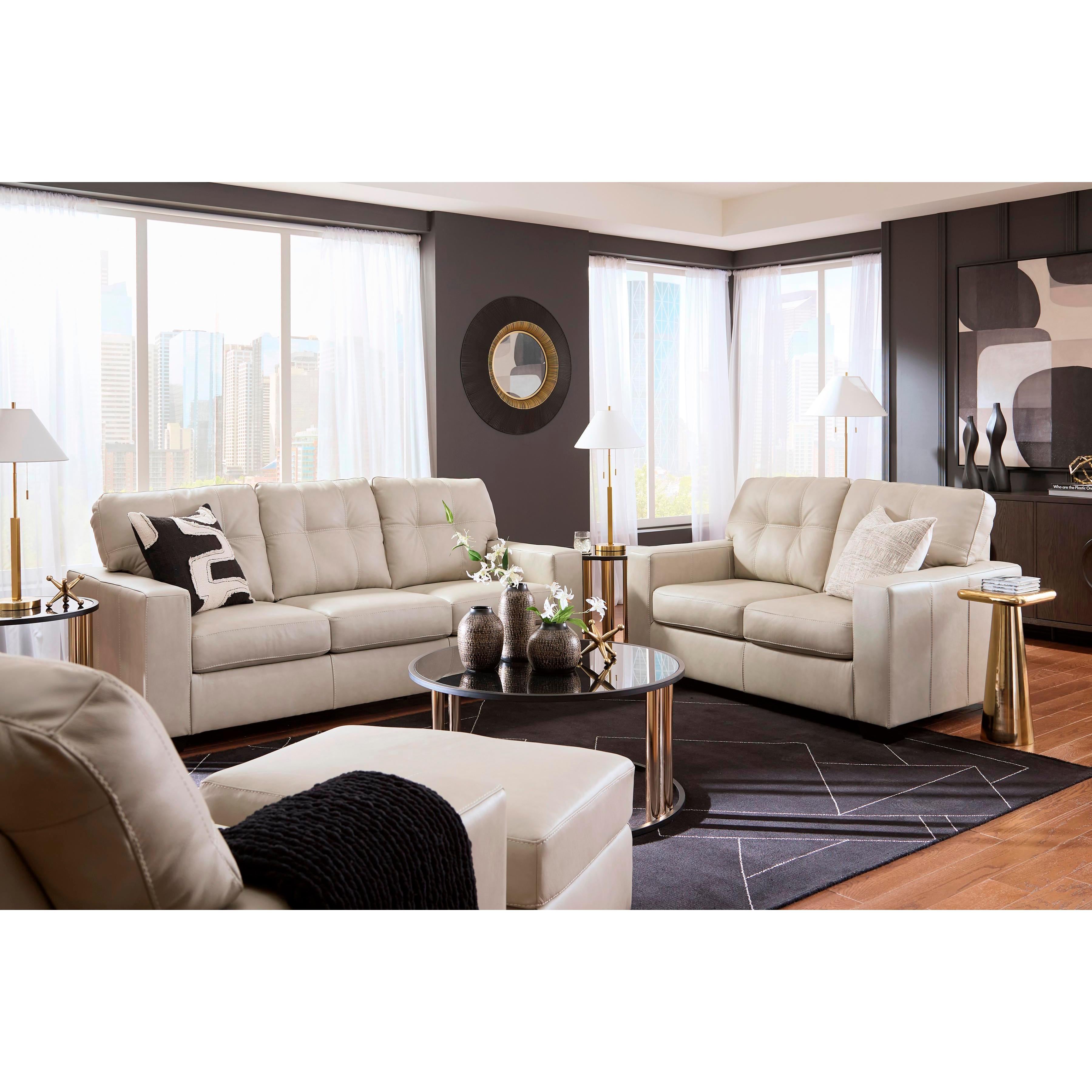 Signature Design by Ashley Santorine Stationary Leather Match Chair 2170820C IMAGE 7