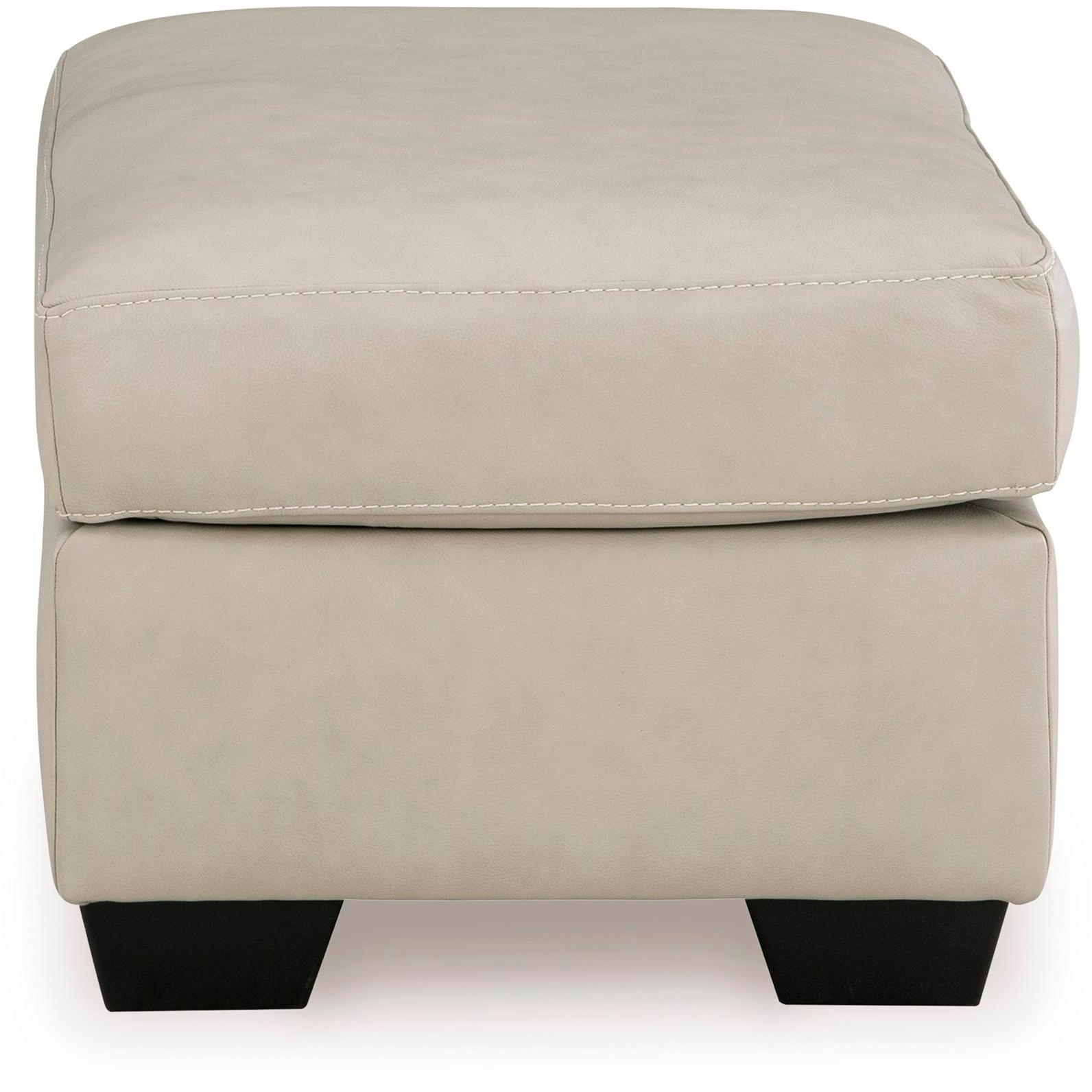 Signature Design by Ashley Santorine Leather Match Ottoman 2170814C IMAGE 3