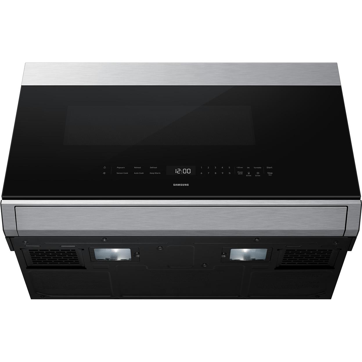 Samsung 2.1 cu. ft. Over-the-Range Microwave with Dual Ventilation and Auto Connectivity ME80H2160RAC IMAGE 8
