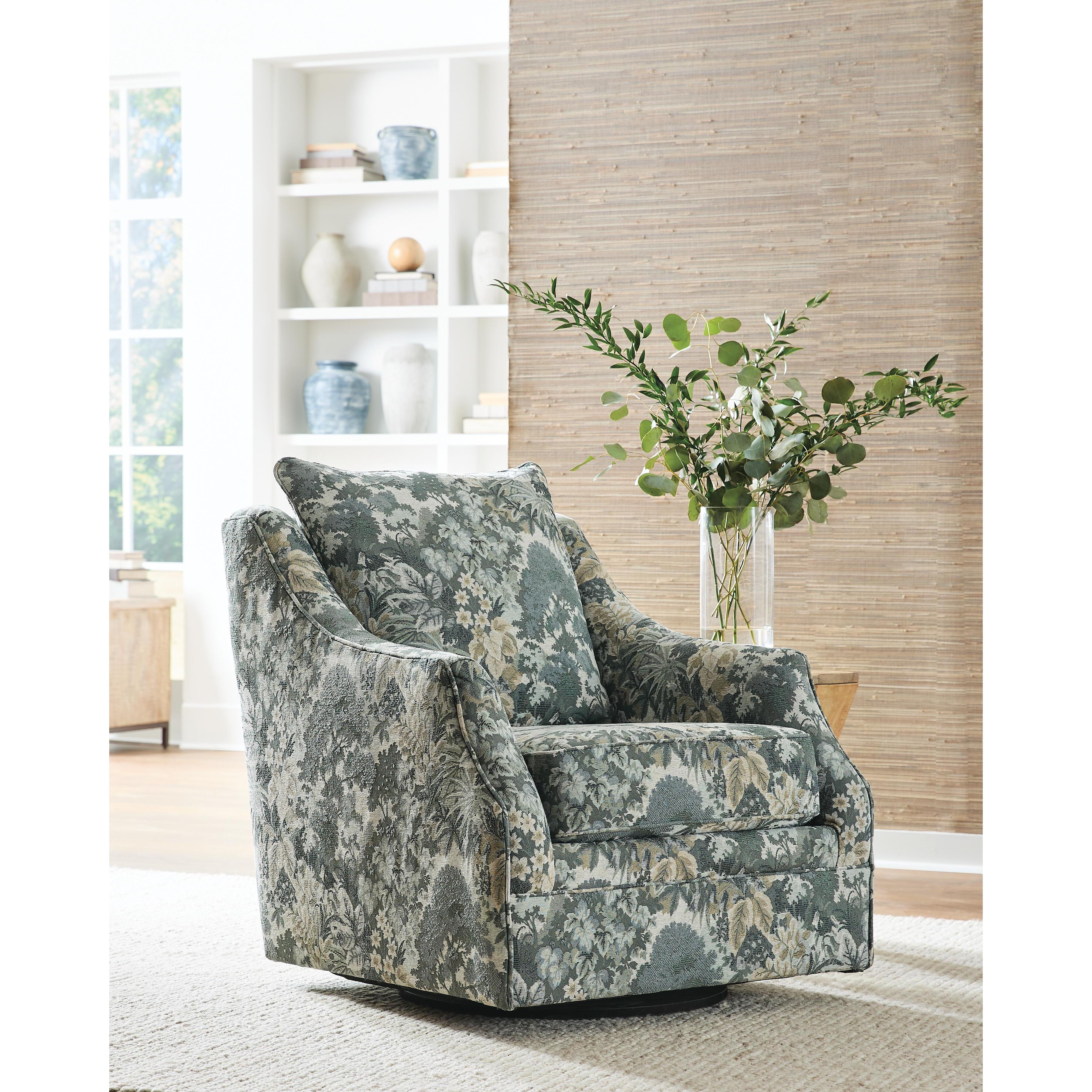 Signature Design by Ashley Gubbins A3000852 Swivel Accent Chair IMAGE 2