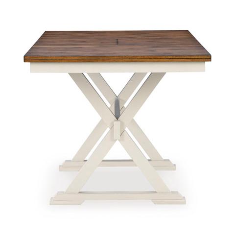 Signature Design by Ashley Brinfern PCD628-32 Counter Butterfly Extendable Table IMAGE 4