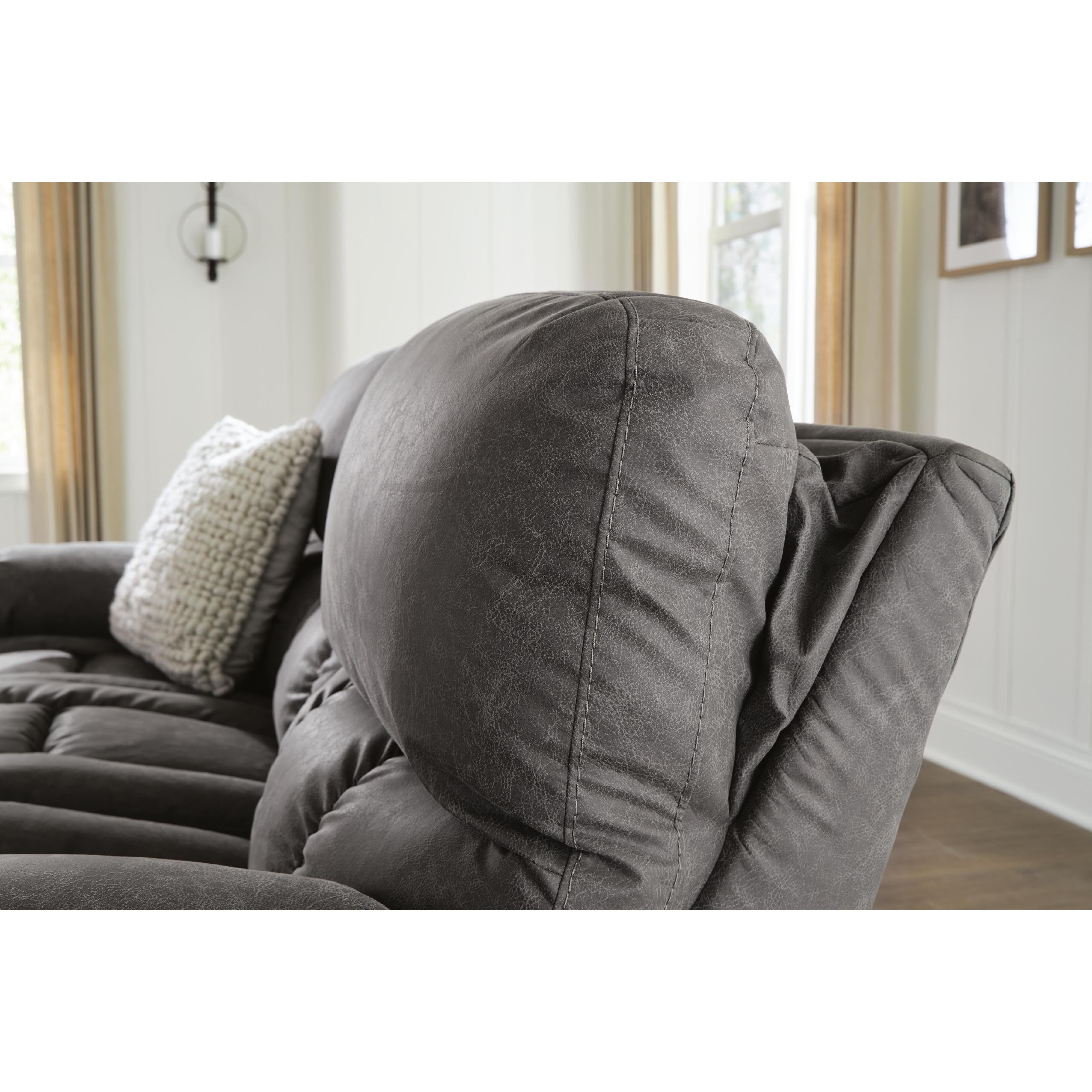 Signature Design by Ashley Bakerstein PC1250315 Power Recliner Sofa with Adjustable Headrest IMAGE 9