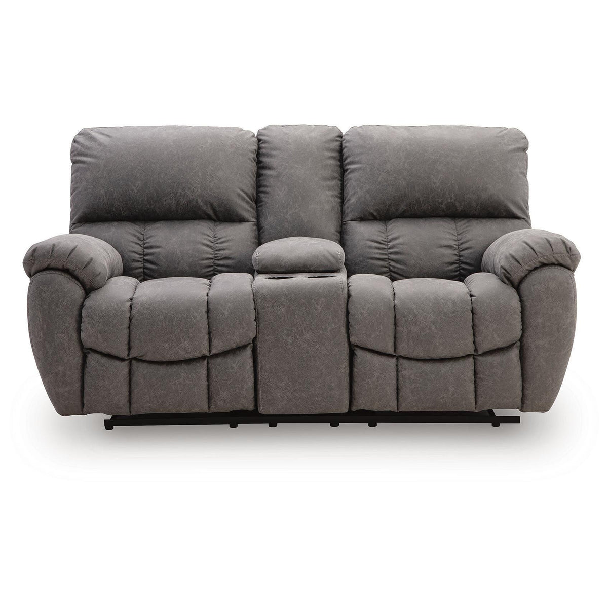 Signature Design by Ashley Bakerstein PC1250318 Power Recliner Loveseat with Console & Adjustable Headrest IMAGE 8