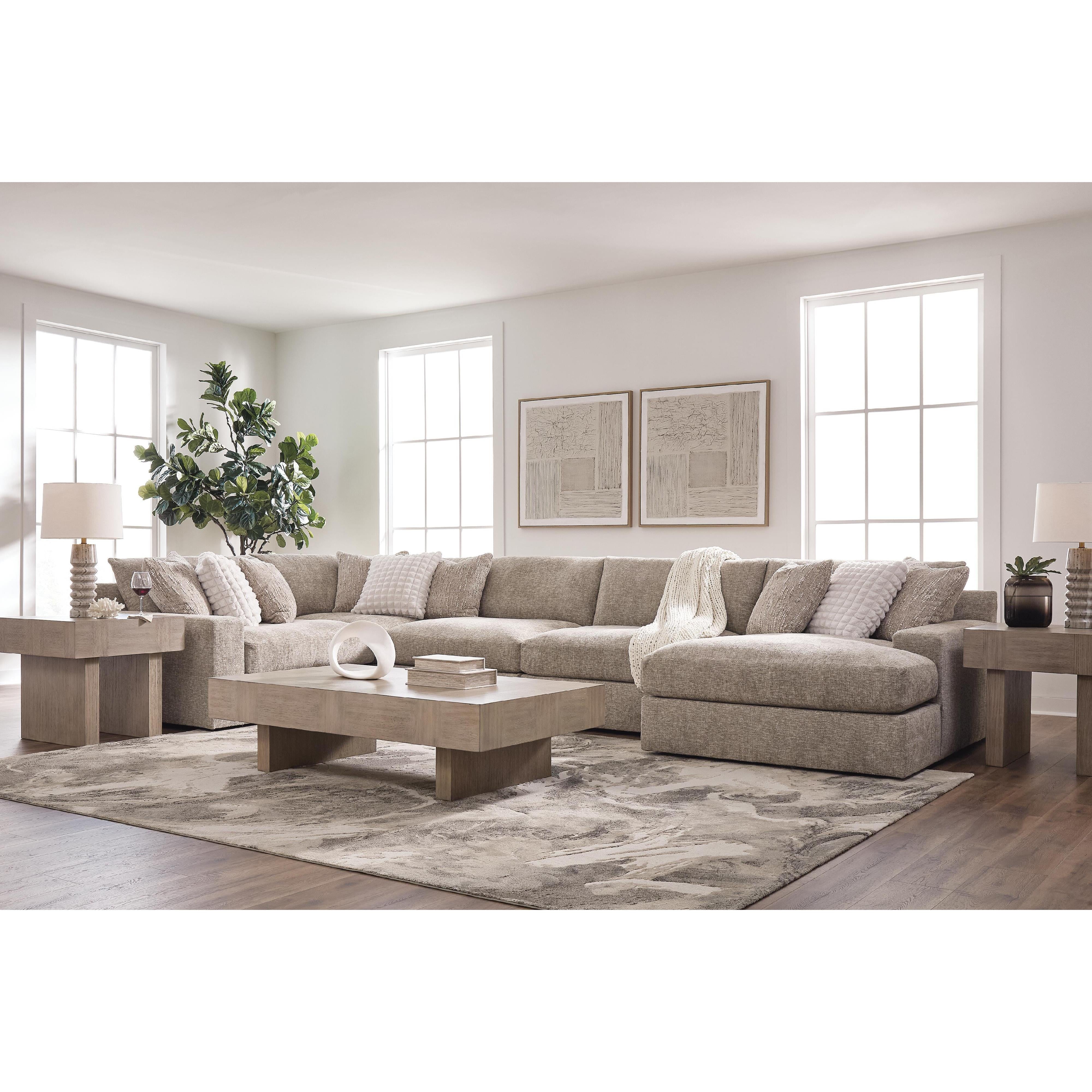 Signature Design by Ashley Nexora-Court PC68008S13 5 pc Sectional with Chaise IMAGE 2