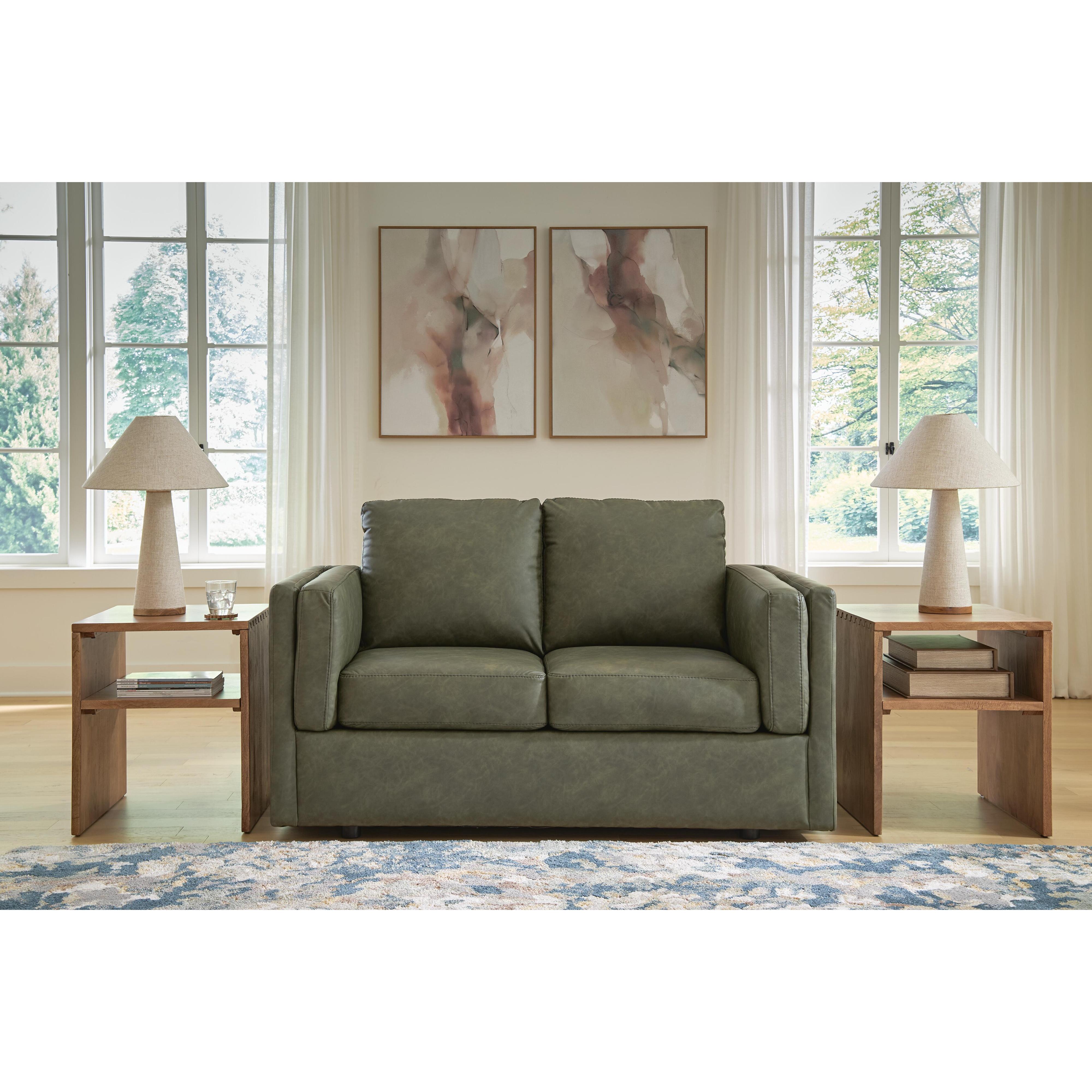 Signature Design by Ashley Hollis Studio PC8560435 Loveseat IMAGE 2