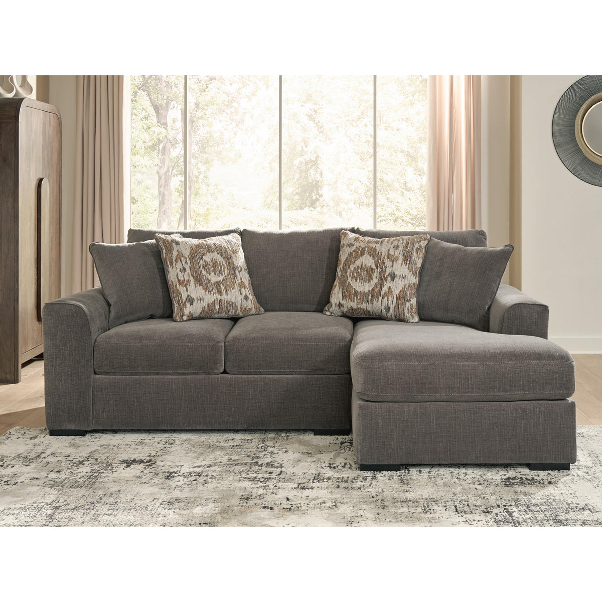 Signature Design by Ashley Larson Levee PC86205S3 2 pc Sectional Sofa Chaise IMAGE 2