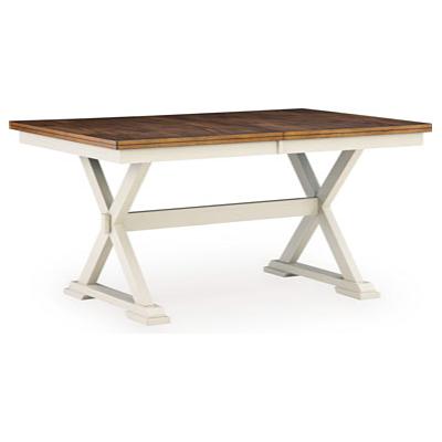 Signature Design by Ashley Brinfern PCD628-35 Rectangular Extendable Dining Table IMAGE 4