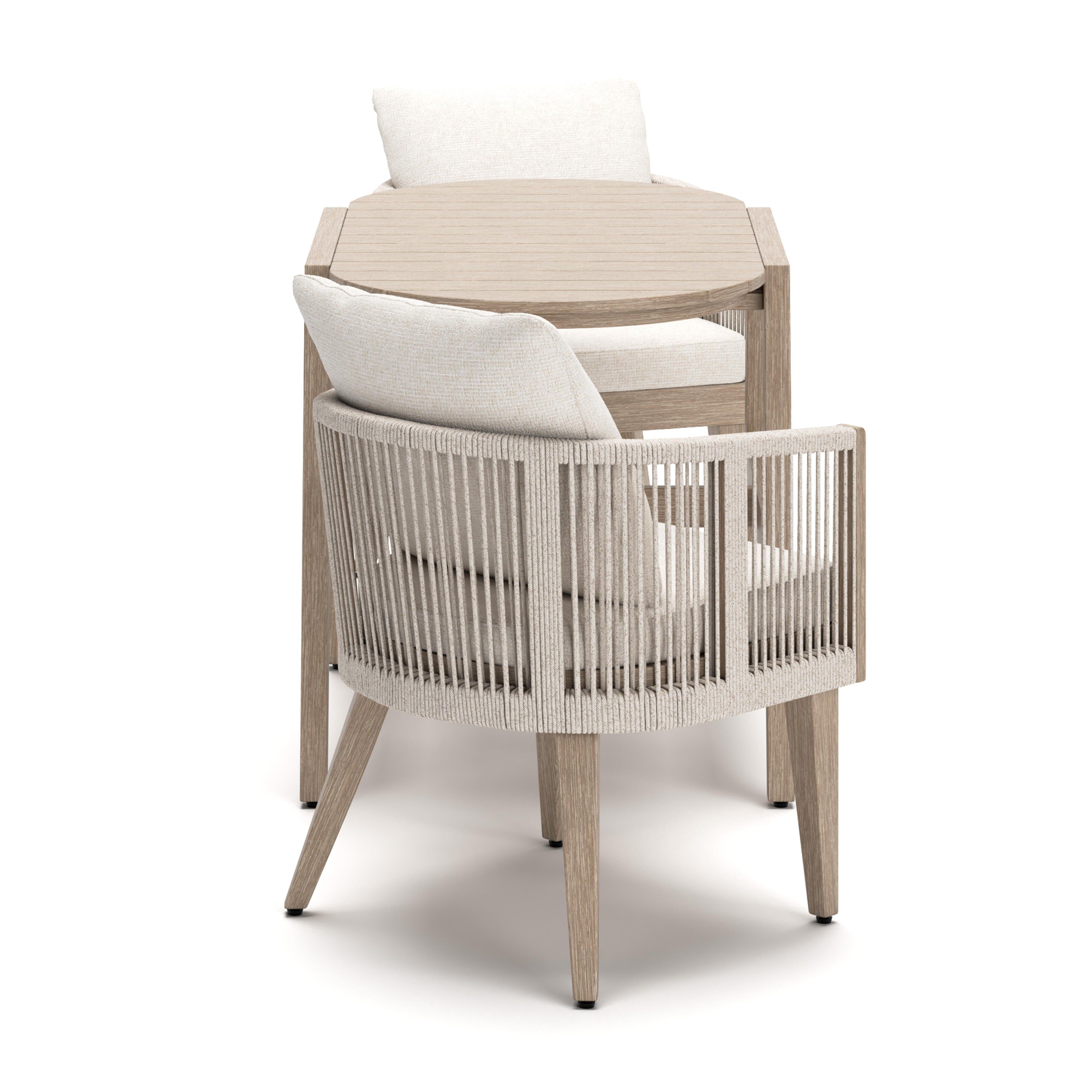 Signature Design by Ashley Ivory Vine PCP352-050 Chairs with Cushion and Table Set IMAGE 1