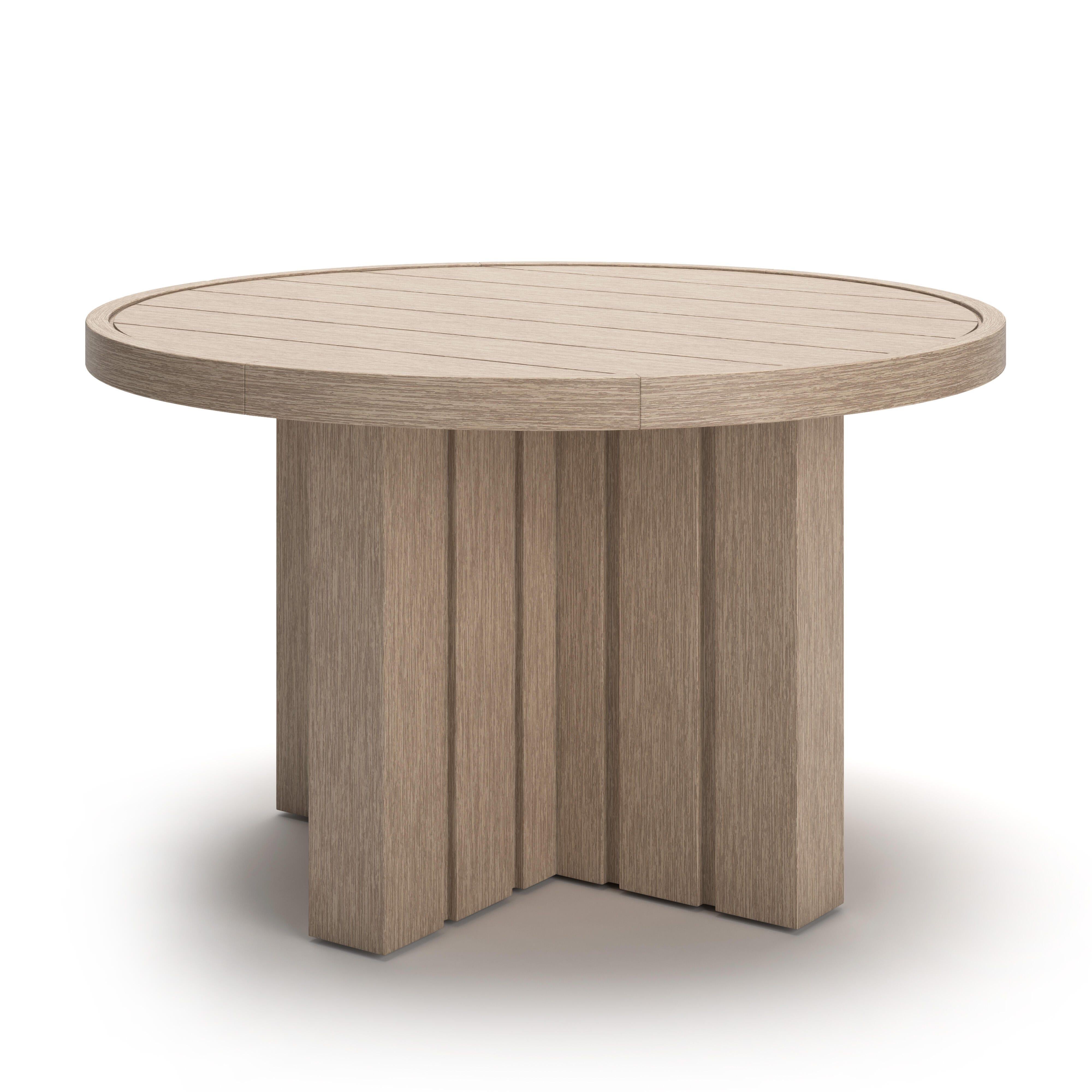 Signature Design by Ashley Thunder Trails PCP612-615 Round Dining Table IMAGE 1