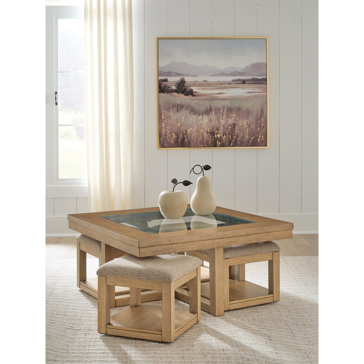 Signature Design by Ashley Wittenmyer T794-20 Cocktail TBL with 4 Stools IMAGE 5