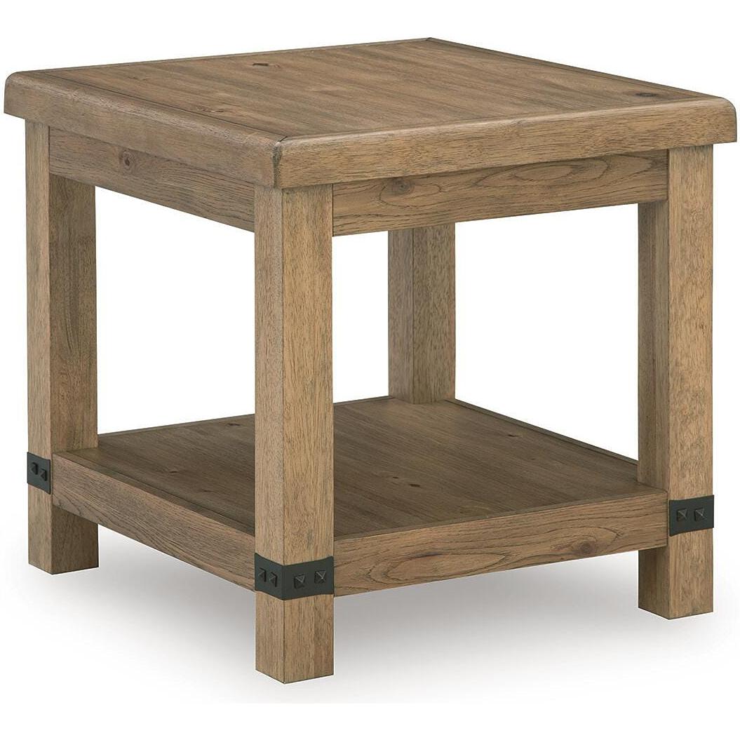 Signature Design by Ashley Ridgester T858-3 Rectangular End Table IMAGE 1