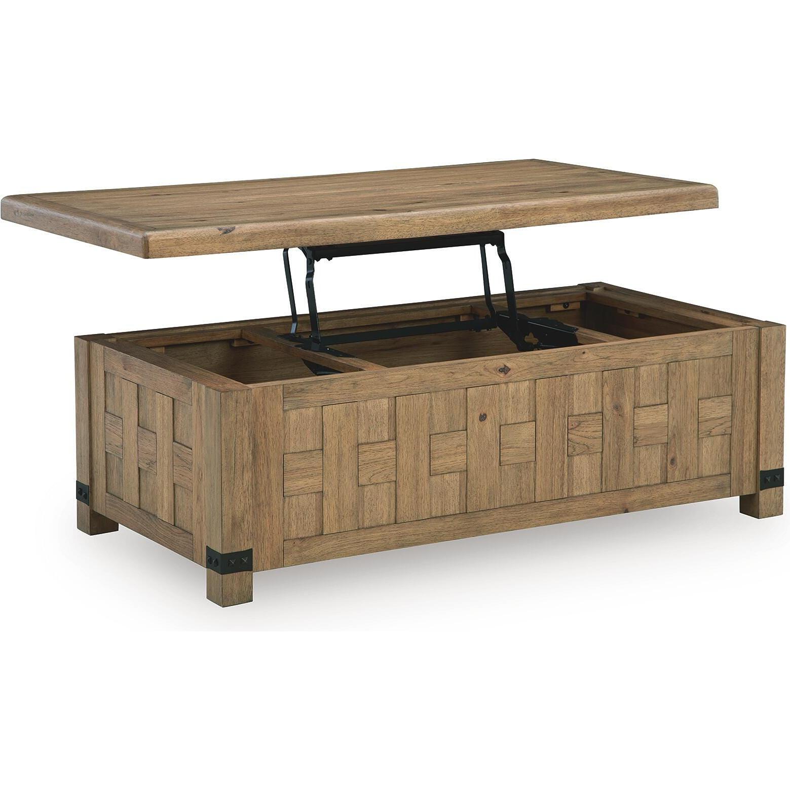 Signature Design by Ashley Ridgester T858-9 Lift Top Cocktail Table IMAGE 3