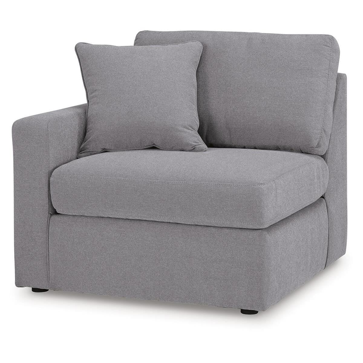 Signature Design by Ashley® Modmax 92104U11 4 pc Sectional and Ottoman - Granite IMAGE 8