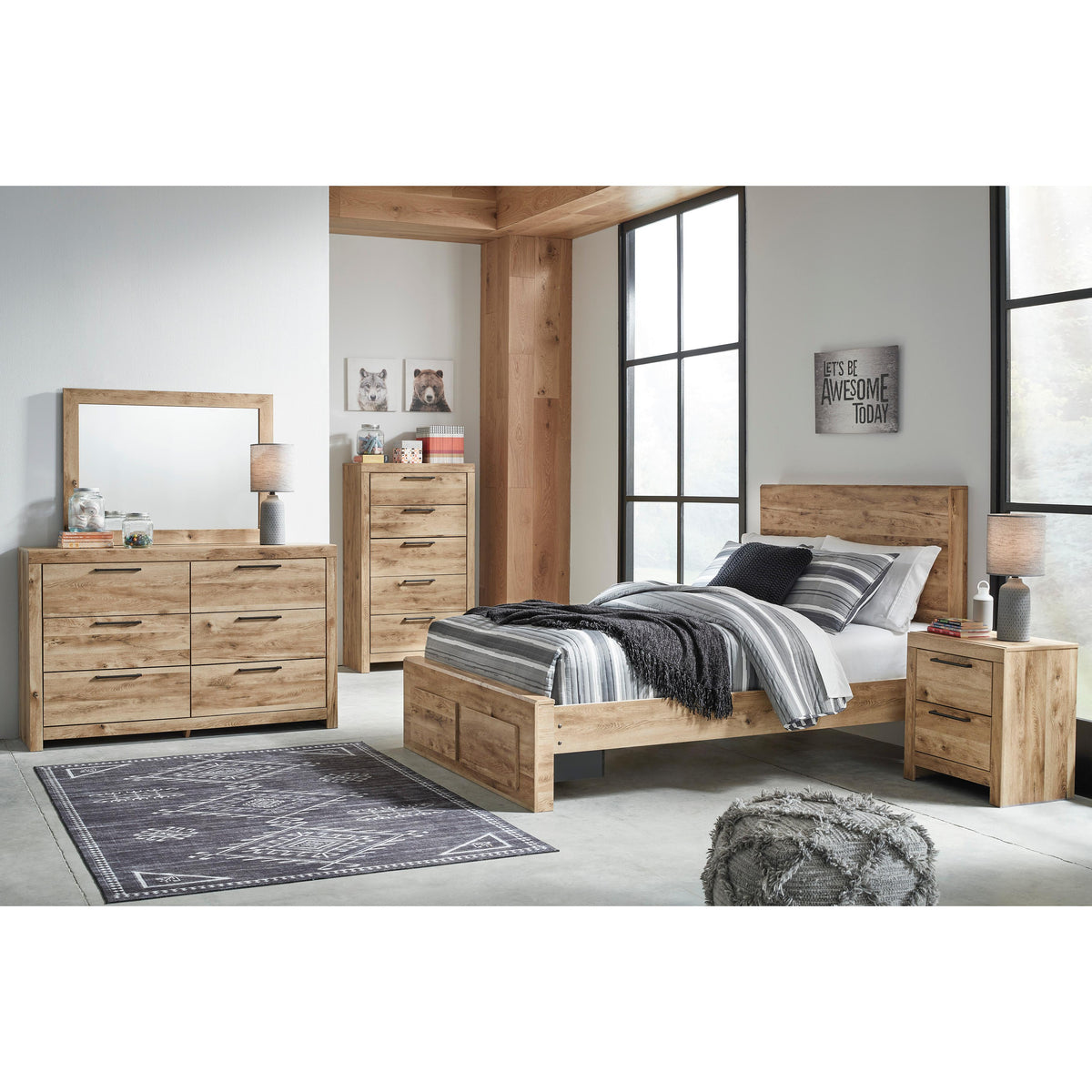 Signature Design by Ashley Hyanna Full Panel Bed with Storage B100-12/B1050-84SCI/B1050-87CI/B1050-89CI IMAGE 8