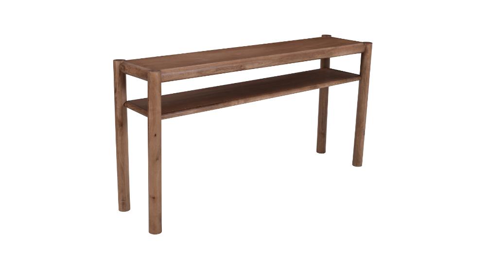 Advik Console Table, 63" in Mocha