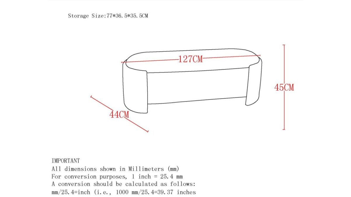 WORLDWIDE HOME FURNISHINGS CYBIL STORAGE OTTOMAN