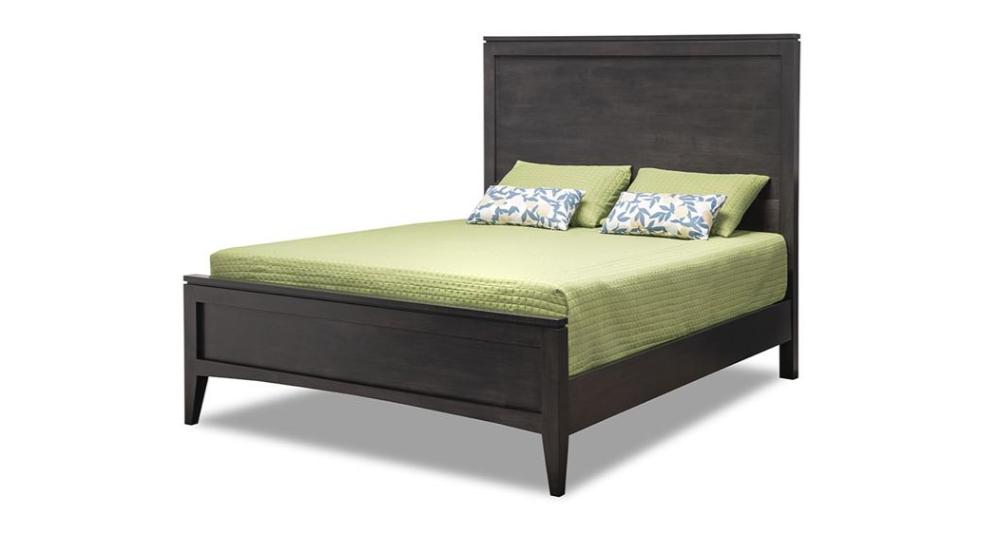 Catalina Queen Wood Bed with 22'' Low Wood Footboard