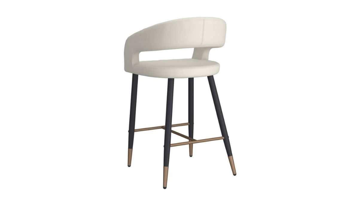 WORLDWIDE HOME FURNISHINGS CRIMSON COUNTER STOOL (SET OF 2)