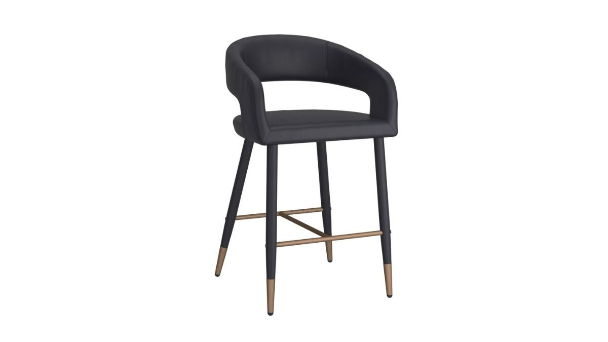 WORLDWIDE HOME FURNISHINGS CRIMSON COUNTER STOOL (SET OF 2)