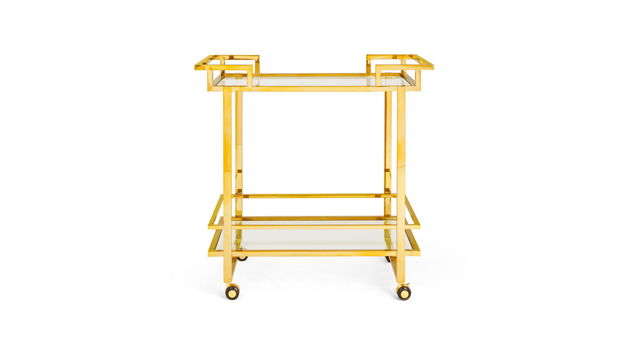 Dorsey Gold Bar Cart