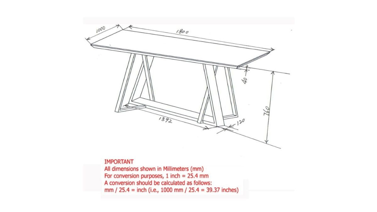 DRAKE DINING TABLE