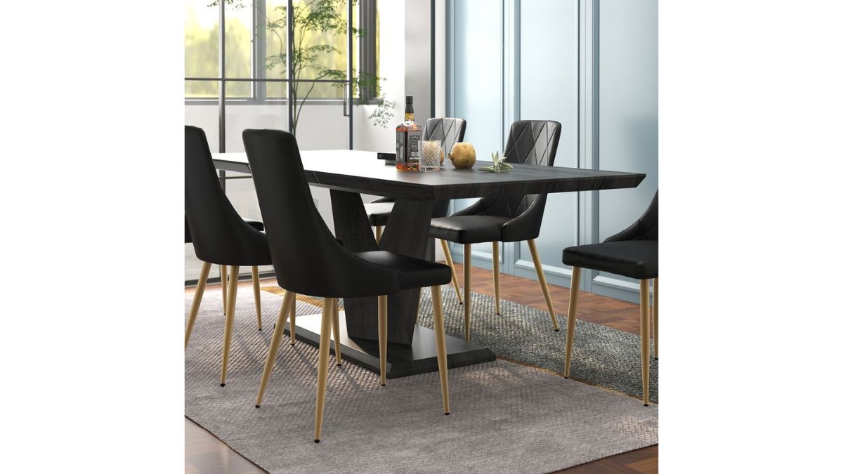 WORLDWIDE HOME FURNISHINGS ECLIPSE DINING TABLE