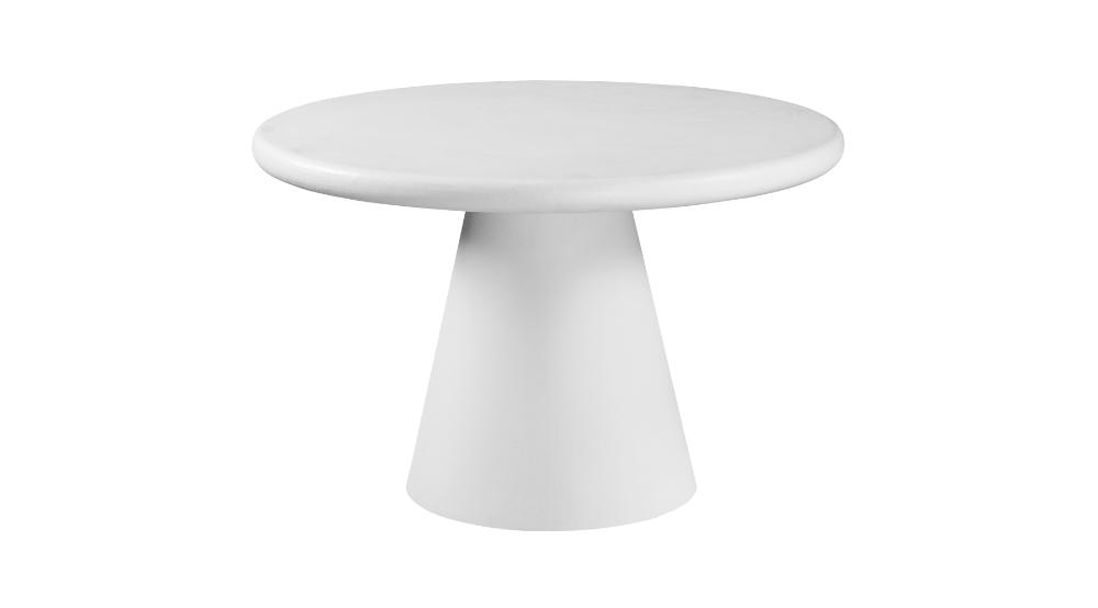 Galio and Amara 5pc Dining Set - White Table and Charcoal Chairs