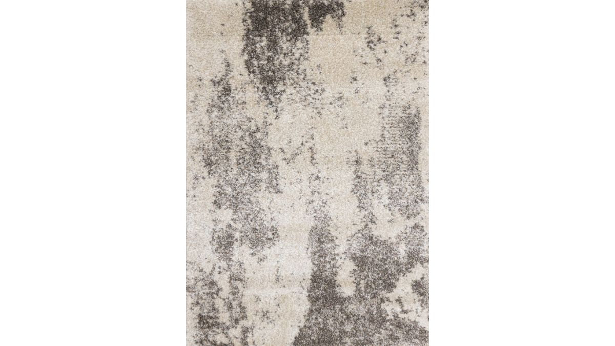 Lane Cream Brown Abstract Luxury Rug