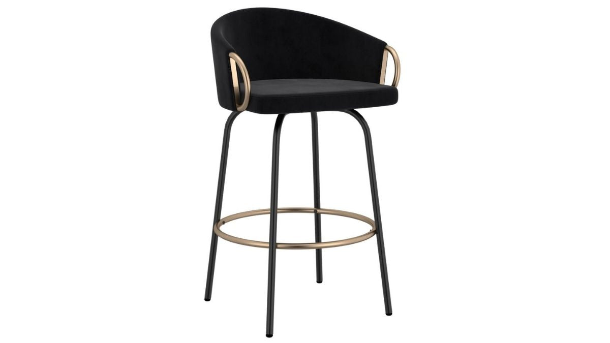 WORLDWIDE HOME FURNISHINGS LAVO COUNTER STOOL (SET OF 2)