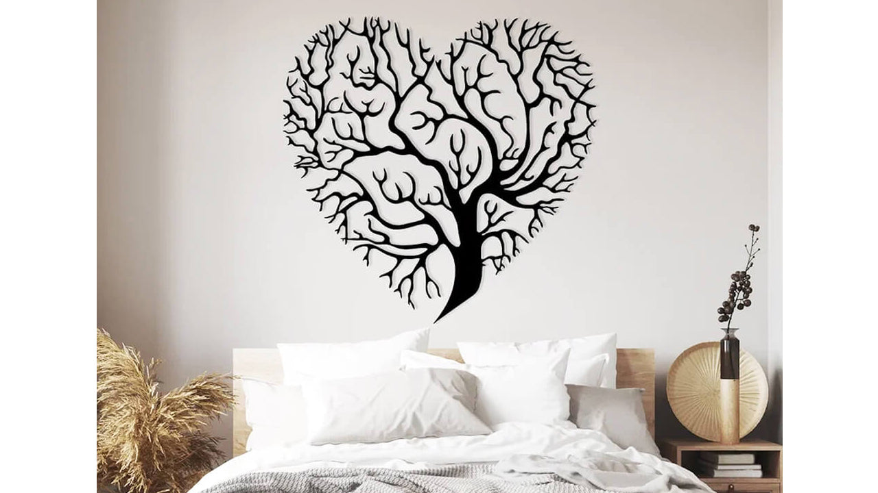 Nature Heart - Metal Wall Art
