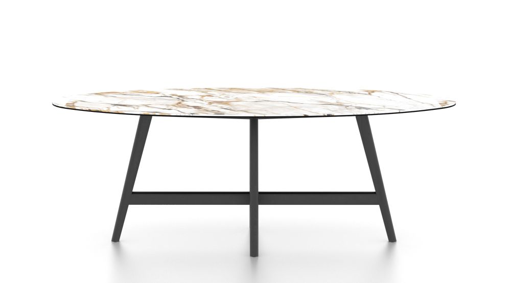 Oval Porcelain Table – Base DV