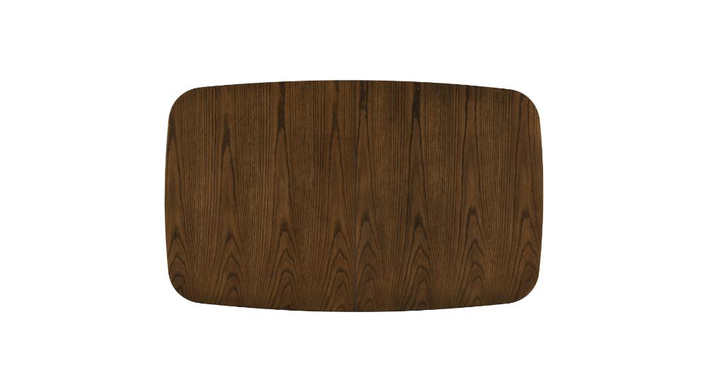 Phylon Dining Table with Extension, 63"-79" in Walnut