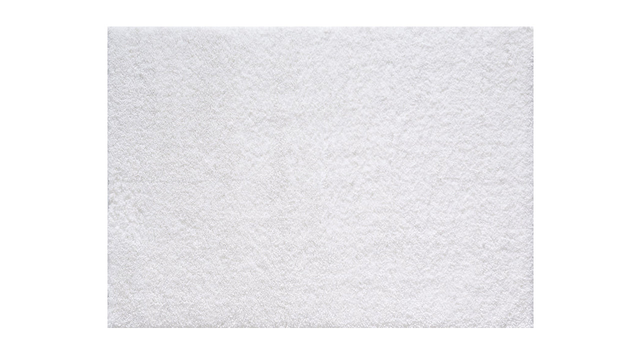 PLAIN SHAGGY 01800A WHITE