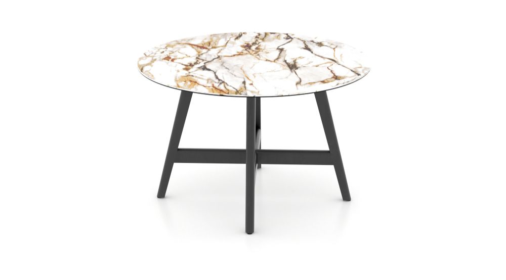 Round Porcelain Table – Base DV