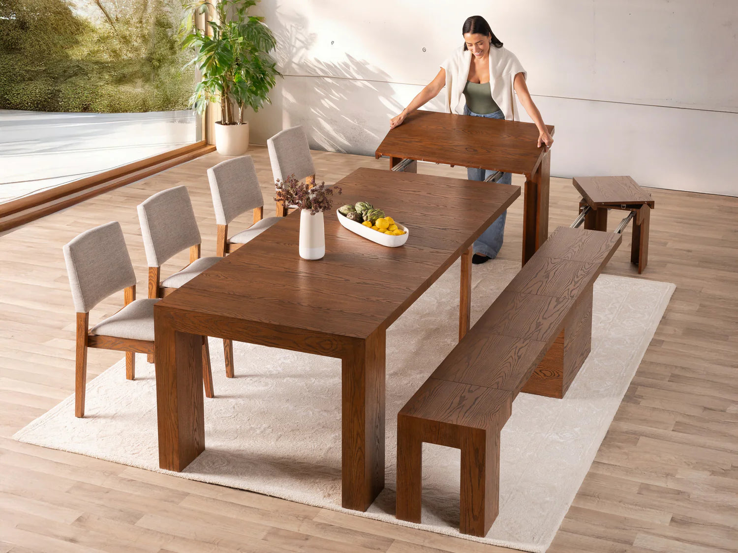 Transformer Table Dining Set - The Host
