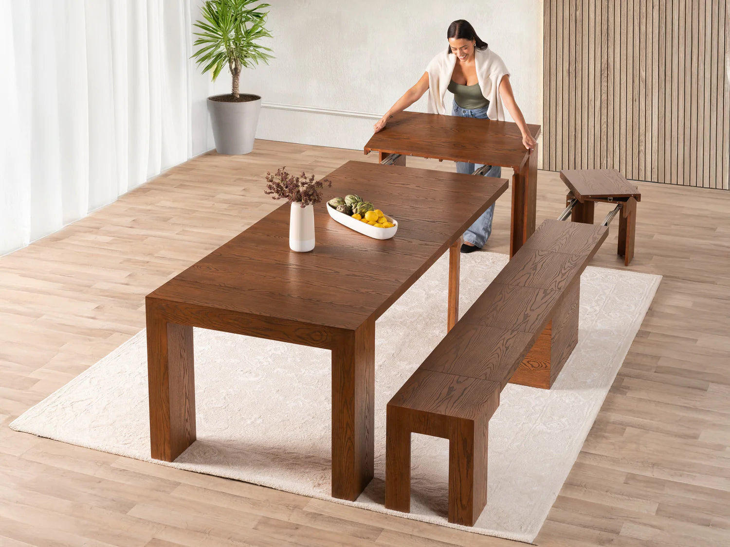 Transformer Table Dining Set - The Practical