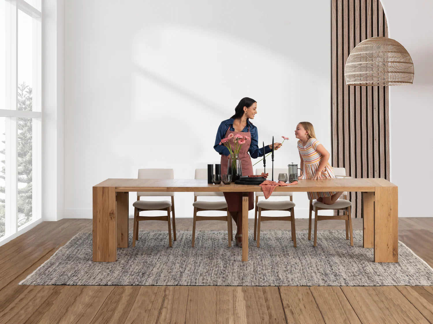 Transformer Table Dining Set - The Family