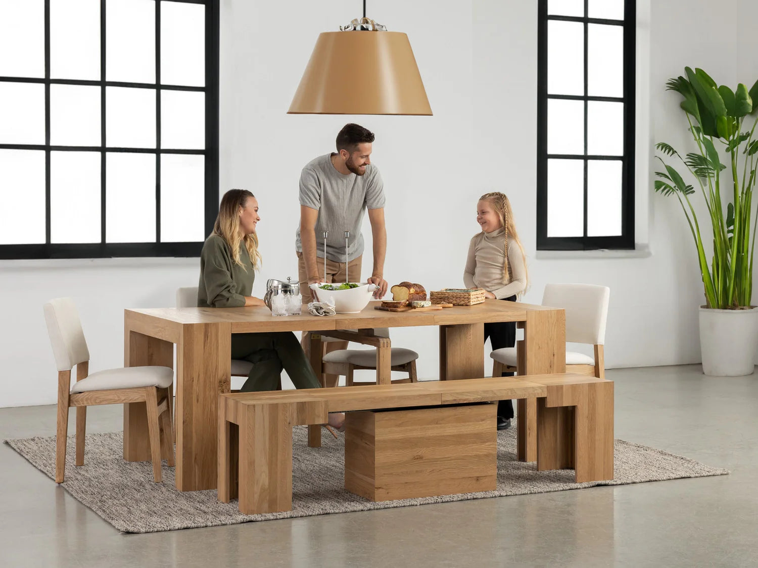 Transformer Table Dining Set - The Host