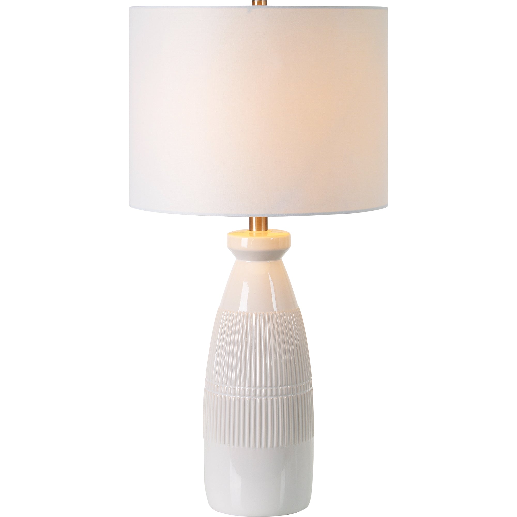 Nado 26.25" Length Table Lamp, Off-White - Additional Image 2 - LPT1233