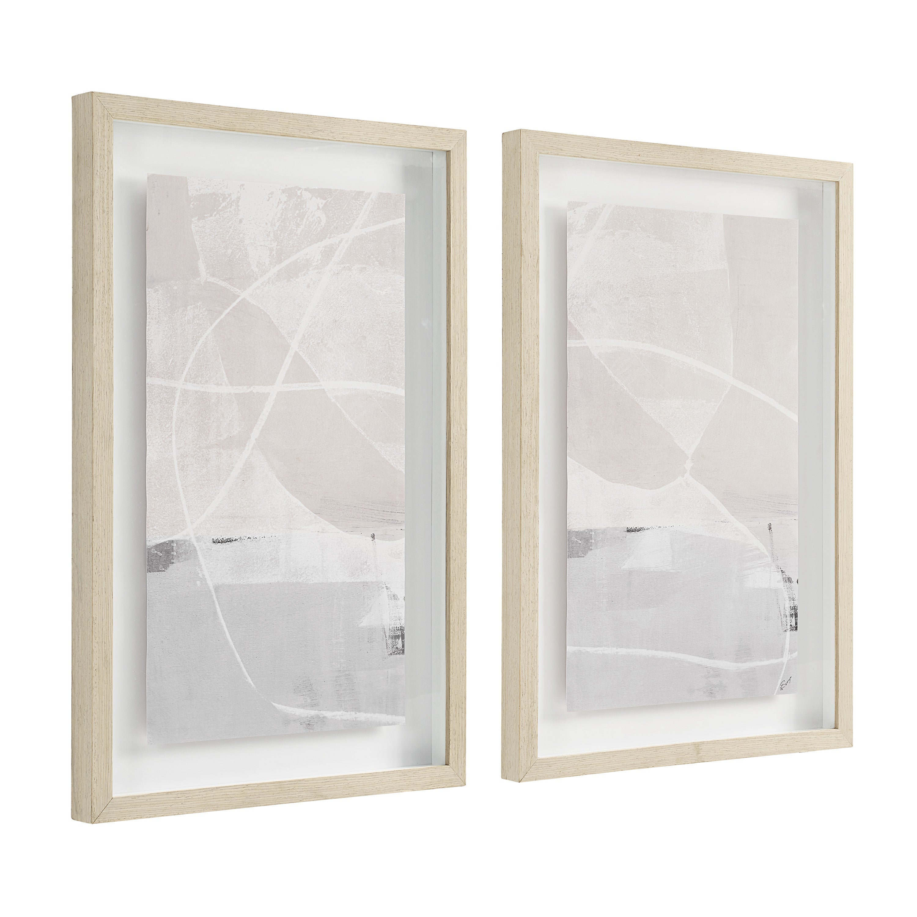 Rovereto 20" Wide Wall Decor, Beige - Angle Image - PA0042