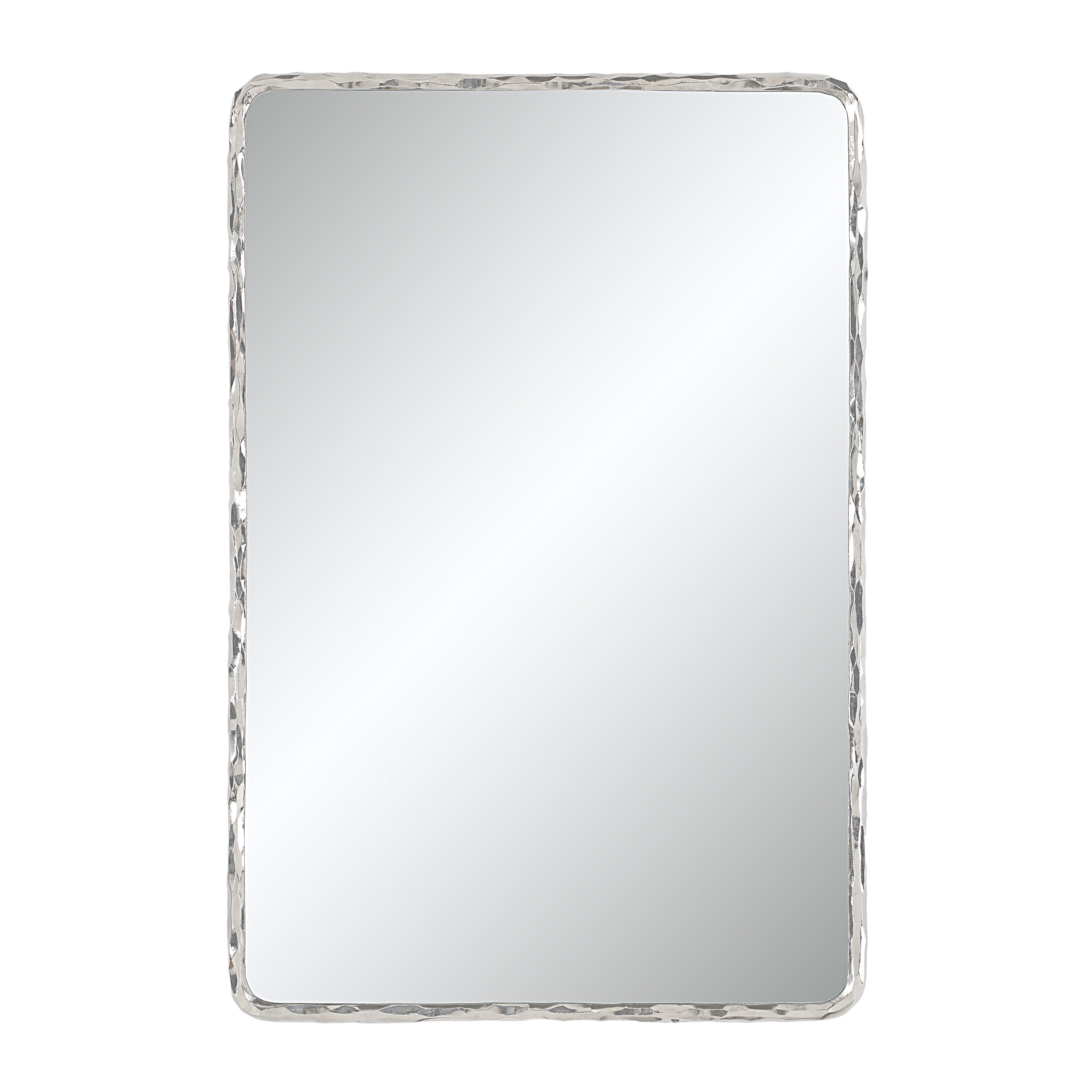 Pollonia 36" H x 24" W Wall Mirror, Grey - Main Image - MT2694