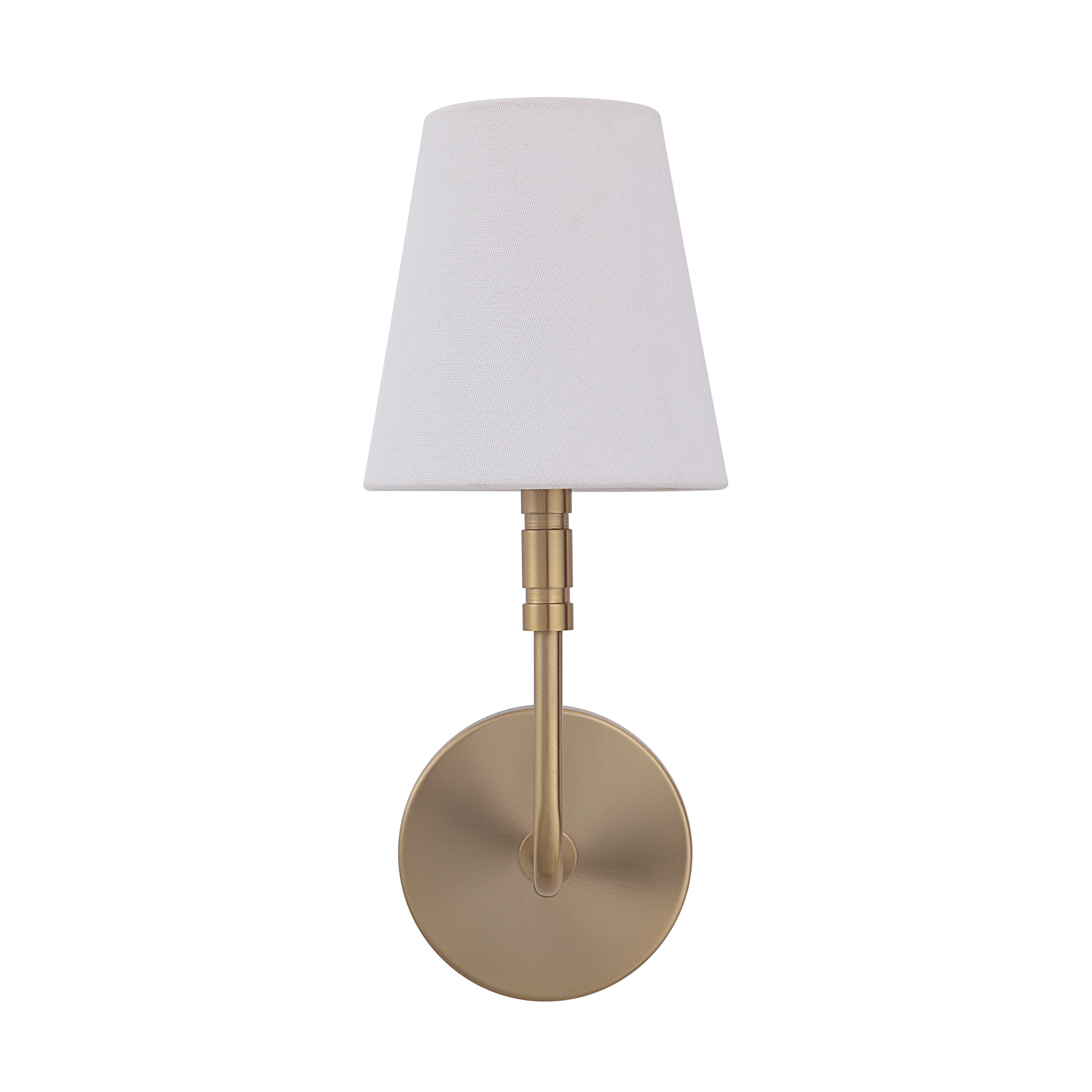 Milia 14.5" Burnished Brass 1-Light Wall Sconce - Main Image - WS143