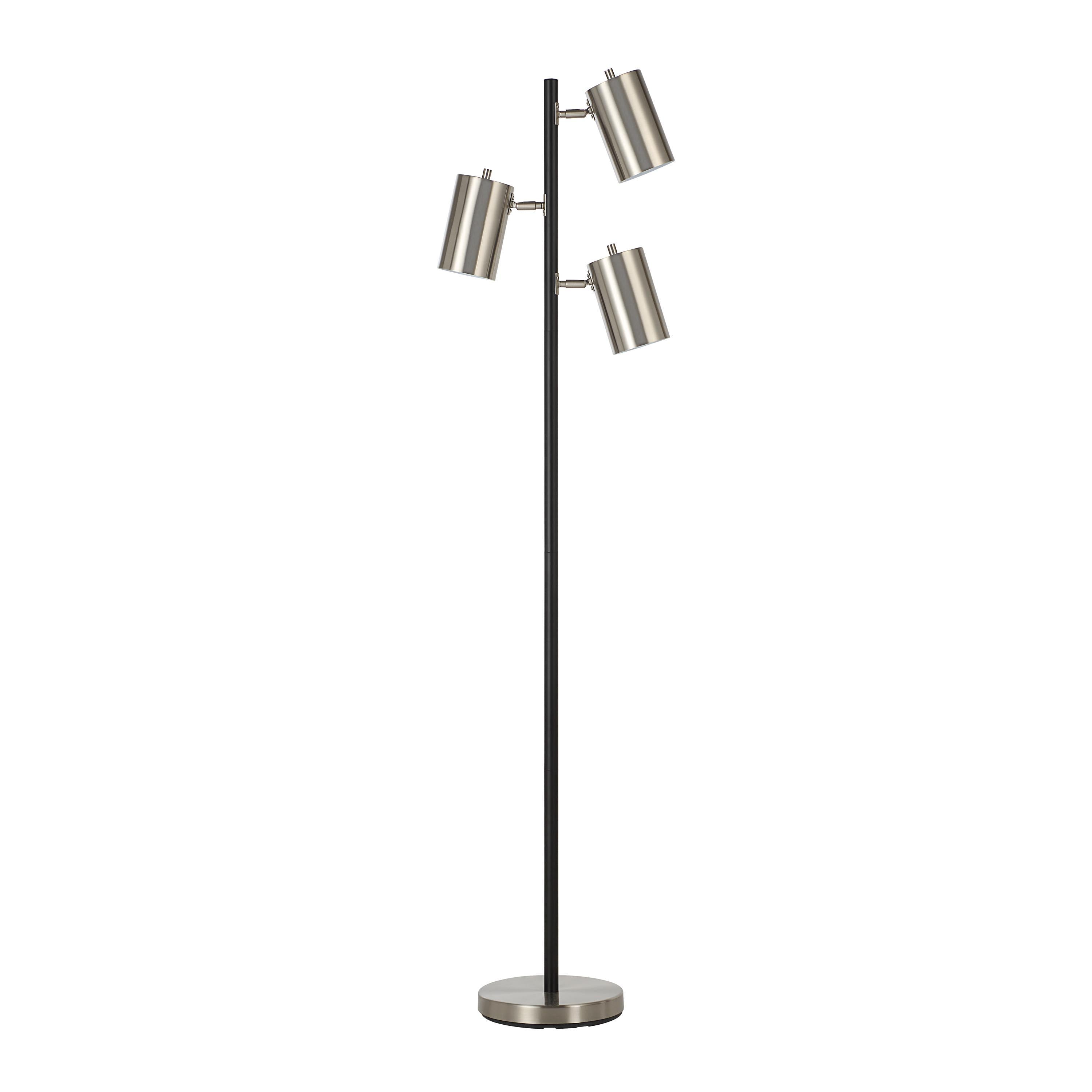 Meandros 63.5" Height Floor Lamp, Grey - Main Image - LPF3170