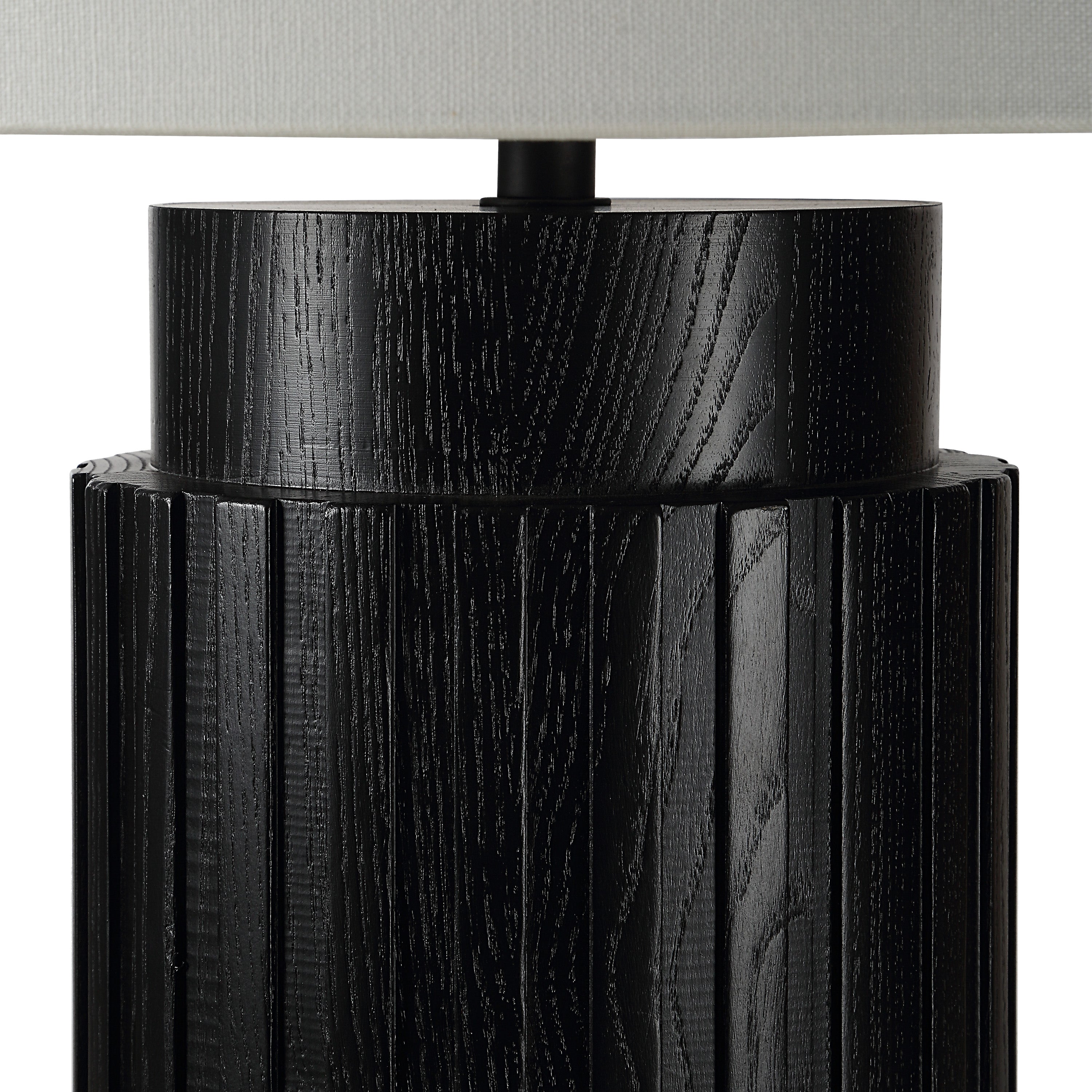 Stilus 26.0" Height Table Lamps, Matte Black - Detail Image - LPT1370