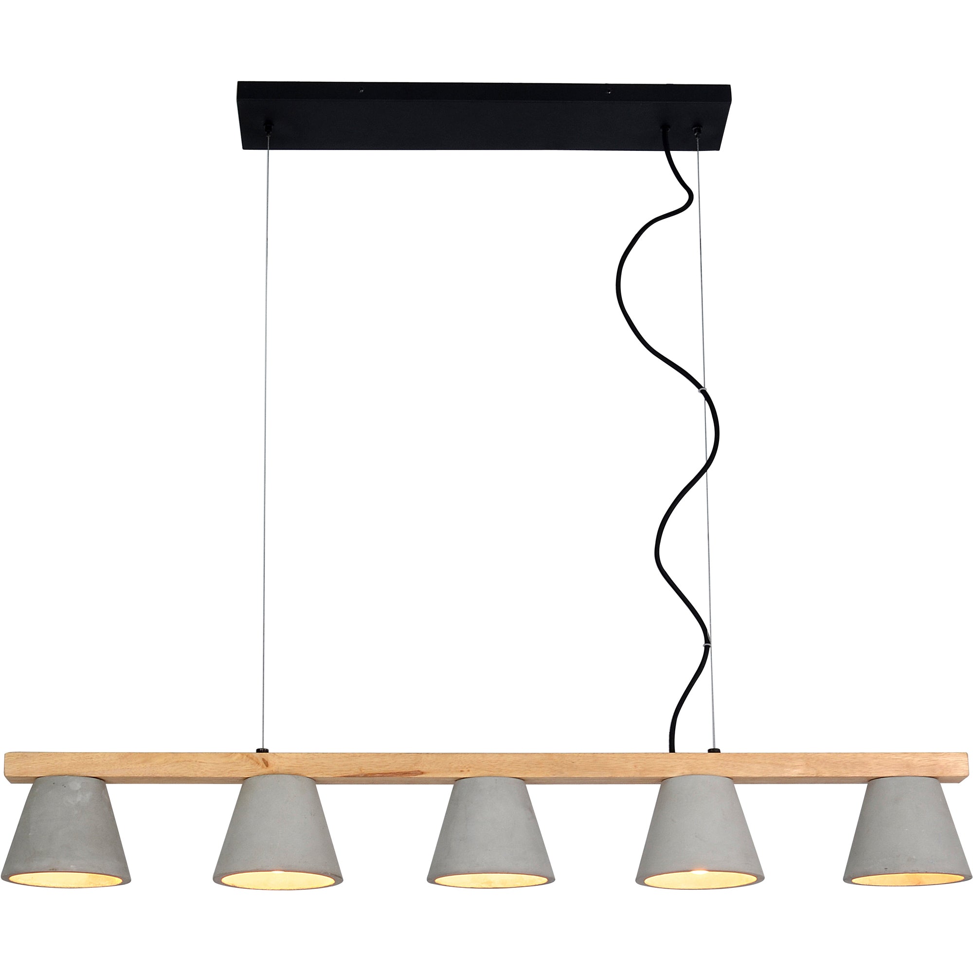 Zain 6" Length Ceiling Fixture, Grey - Additional Image 3 - LPC4330