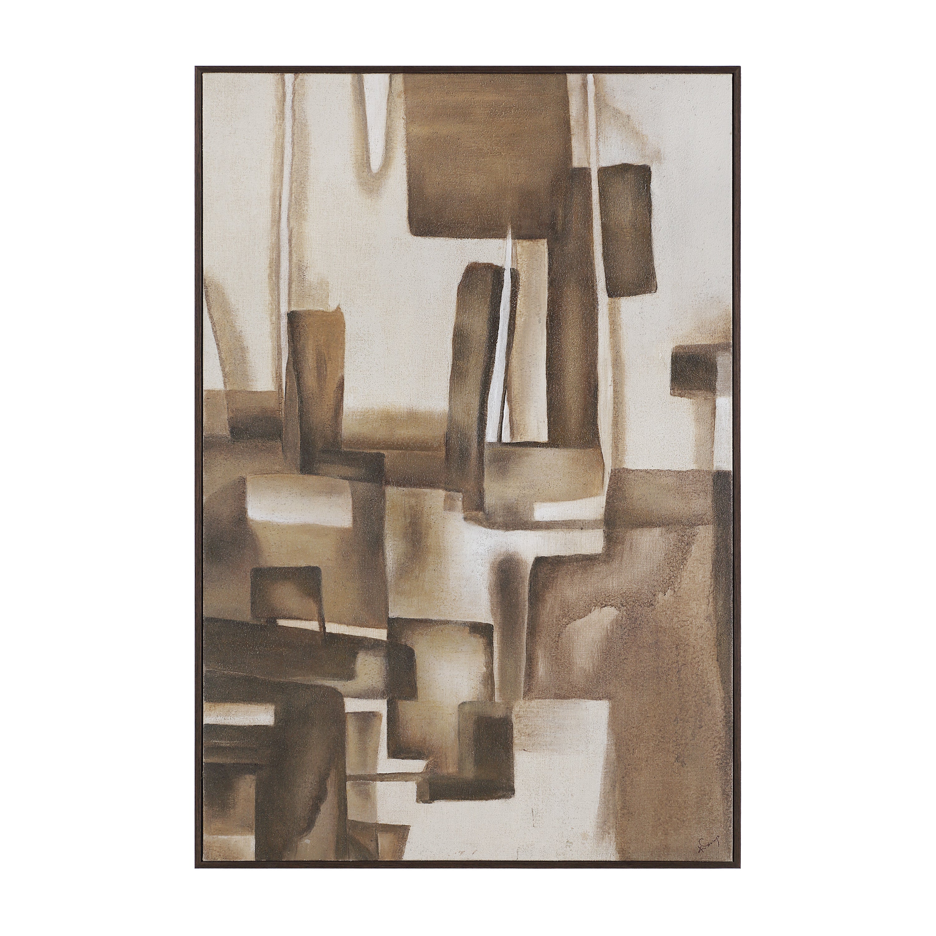 Iberis 60" H x 40" W Canvas Art - Main Image - OL2247
