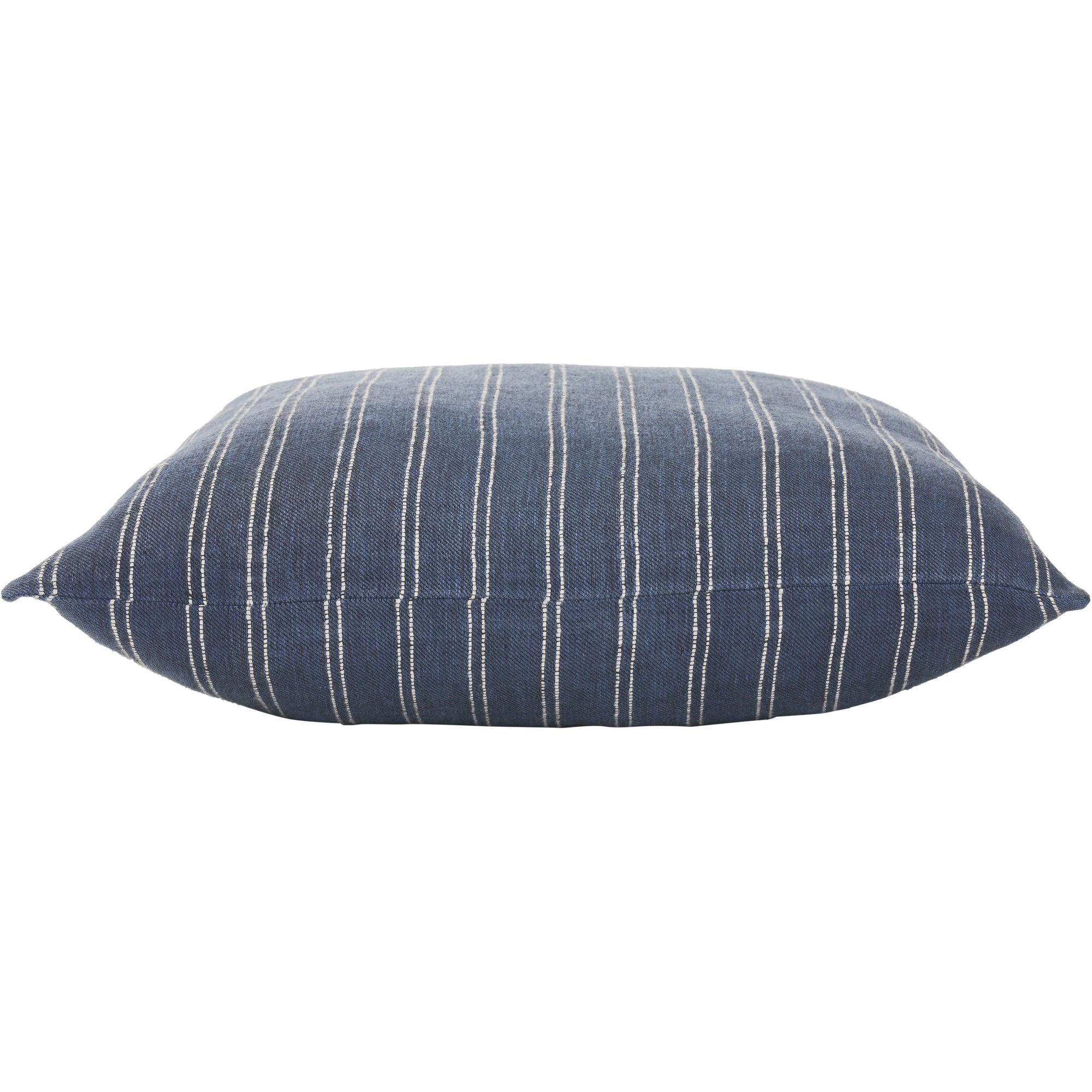 Oakley 20X20 Indoor Pillow, Navy - Angle Image - PWFL1398