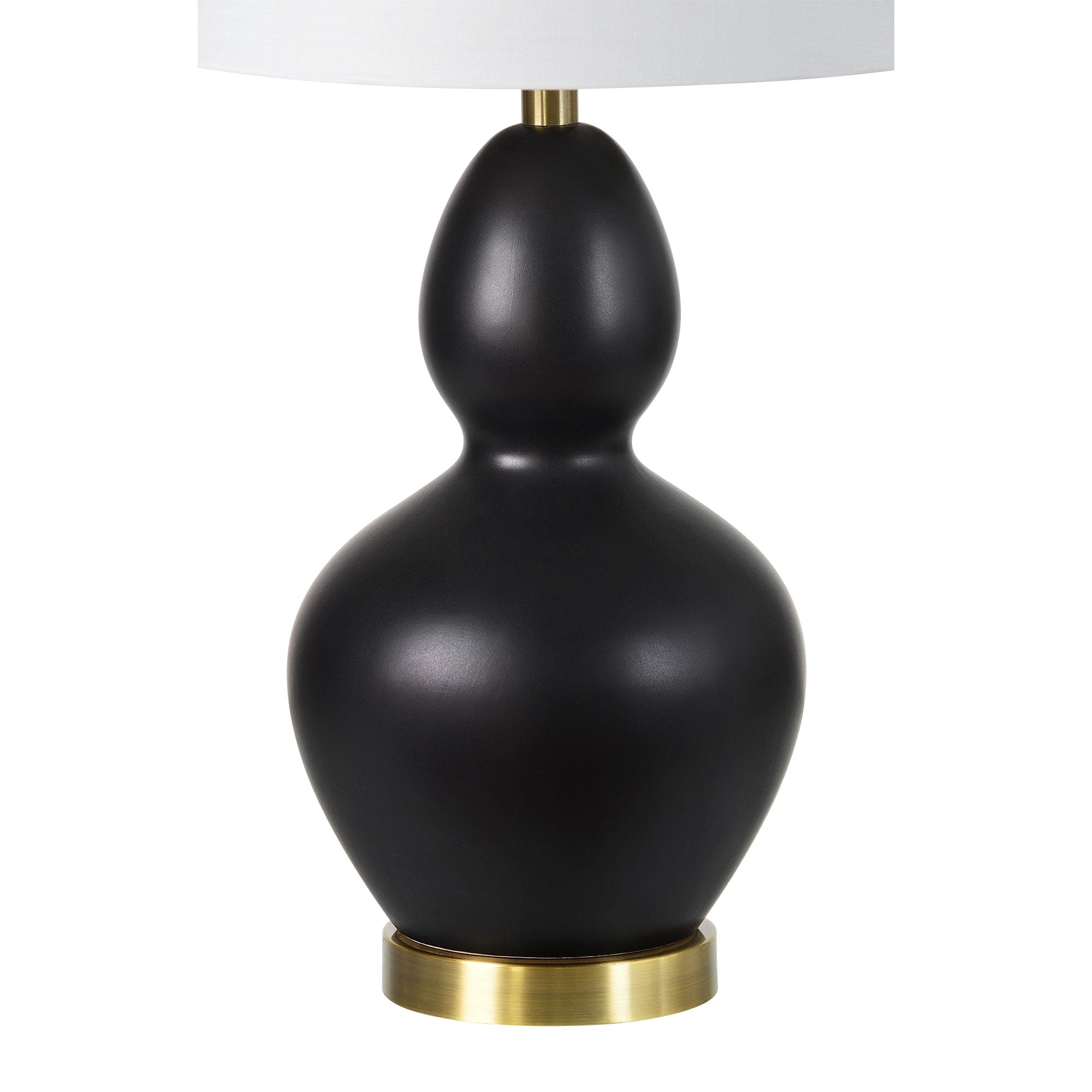 Kamilia 26.75" Length Table Lamp- Set of two, Matte Black - Detail Image - LPT1239-SET2